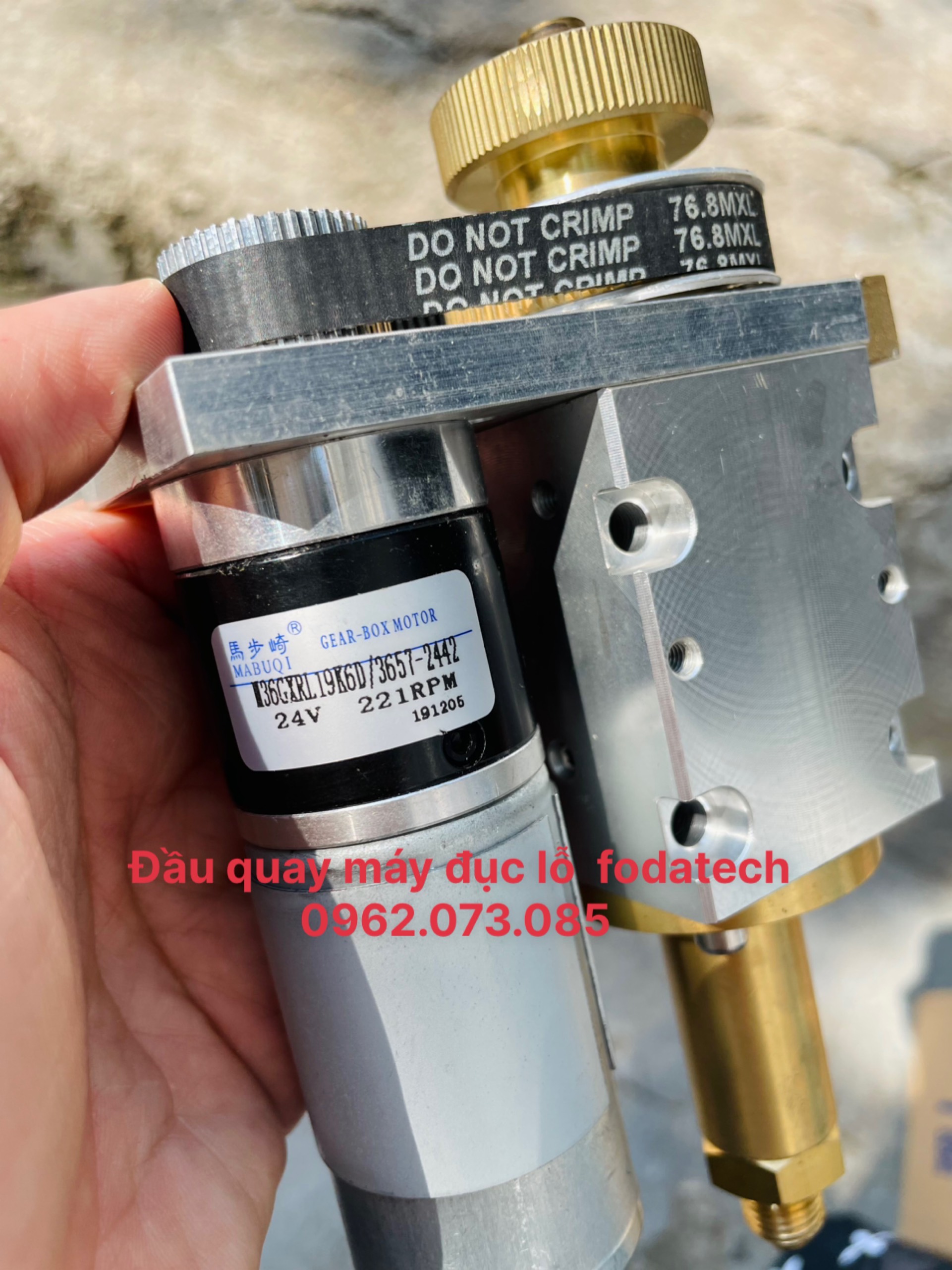 Đầu Quay Máy Đục Lỗ  Tia Lửa ĐIện