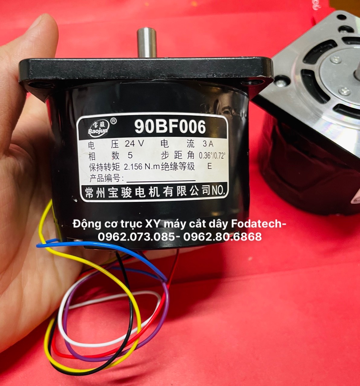 Động Cơ Bước 90BF006 trục XY dùng cho máy cắt